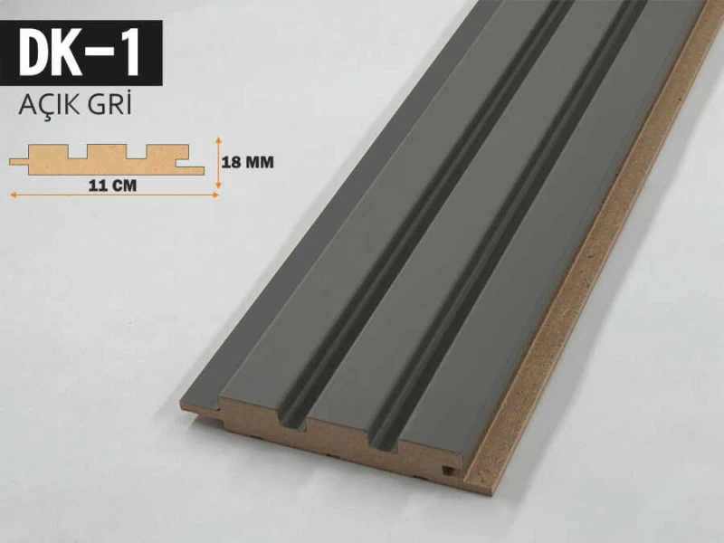 DK-1 Mdf Lambiri 11x278 - Açık gri