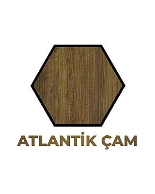 Altıgen Duvar Paneli - Atlantik Çam