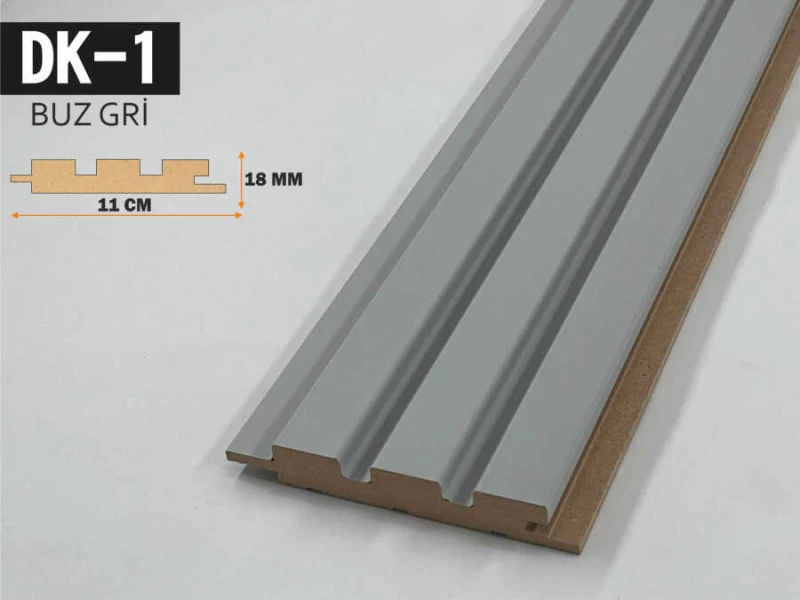 DK-1 Mdf Lambiri 11x278 - Buz Gri