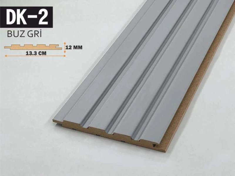 DK-2 Mdf Lambiri 13,3X278 - Buz Gri