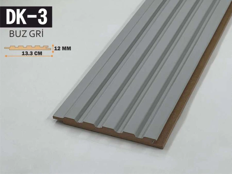 DK-3 Mdf Lambiri 13,3X278 - Buz Gri