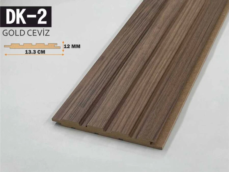 DK-2 Mdf Lambiri 13,3X278 - Gold Ceviz