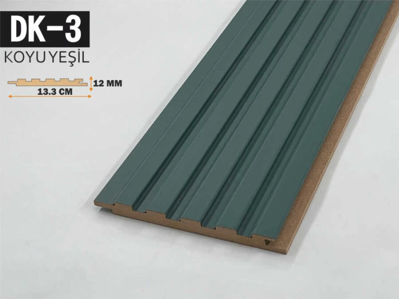 DK-3 Mdf Lambiri 13,3X278 - Koyu Yeşil