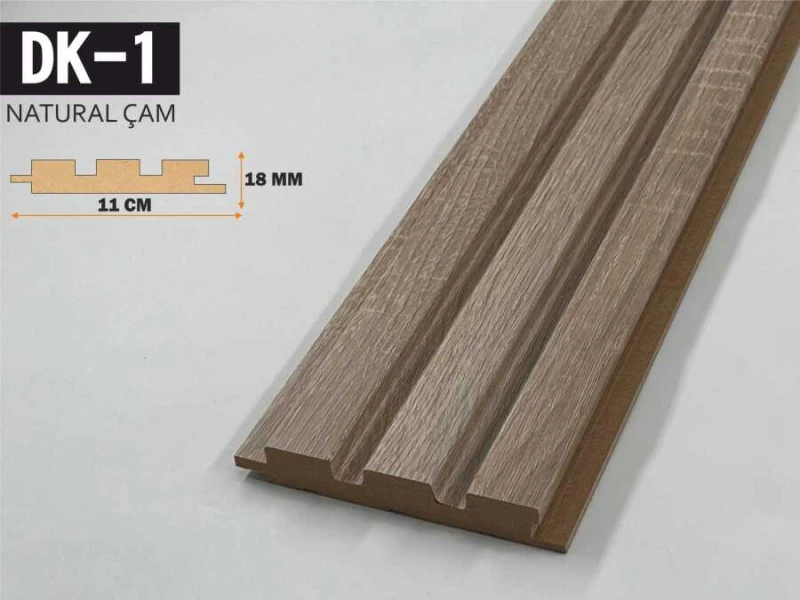DK-1 Mdf Lambiri 11x278 - Natural Çam