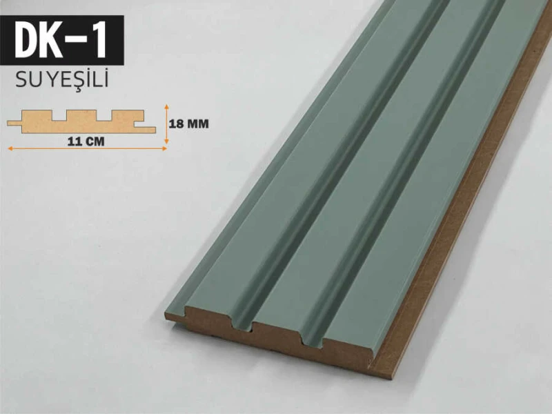 DK-1 Mdf Lambiri 11x278 - Su yeşili